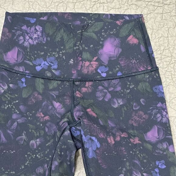 Lululemon Wunder Under Hi-Rise Tight 28"  Multi size 4 W5AOZS A676 - Picture 3 of 5